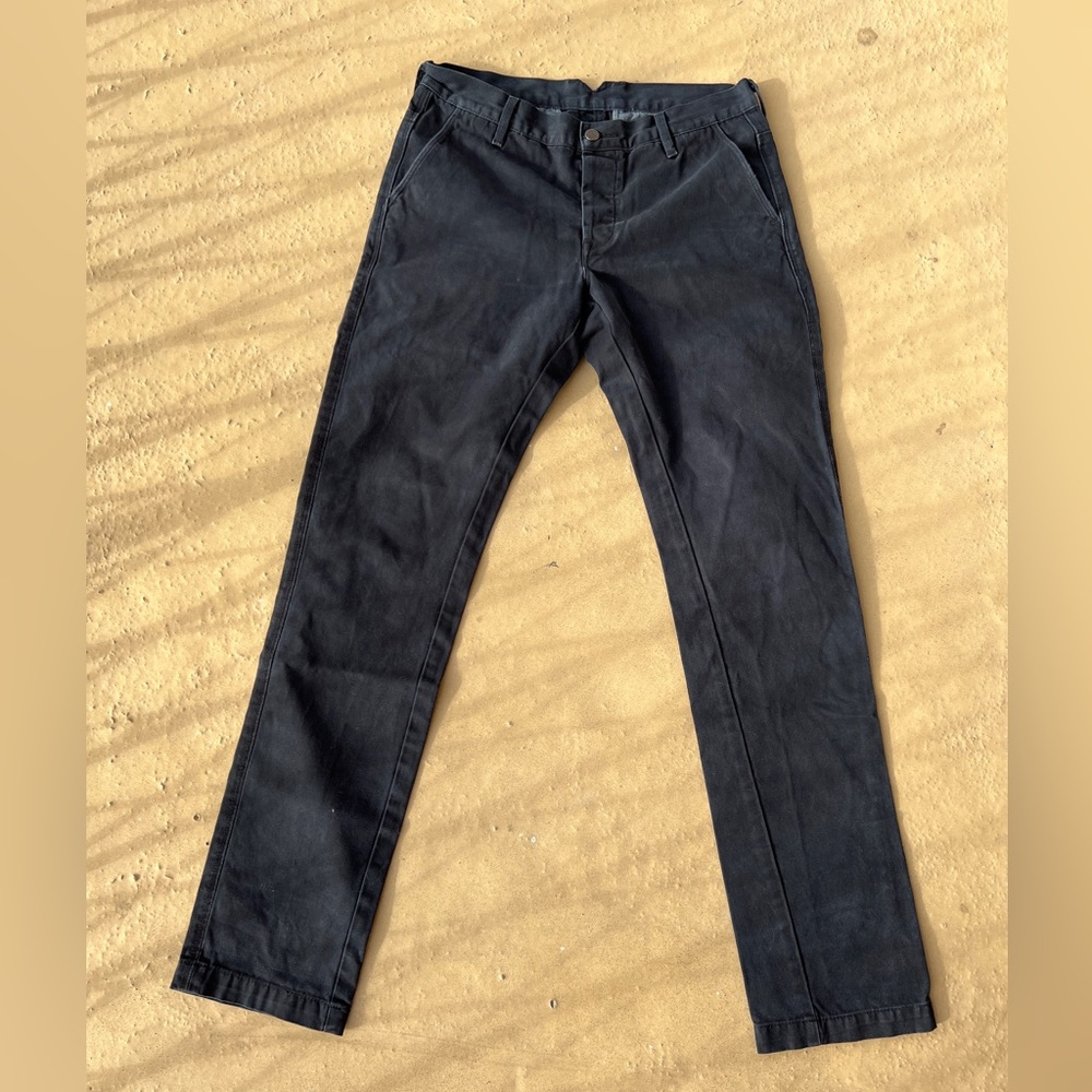 510 Levi’s Black White Tab Pants